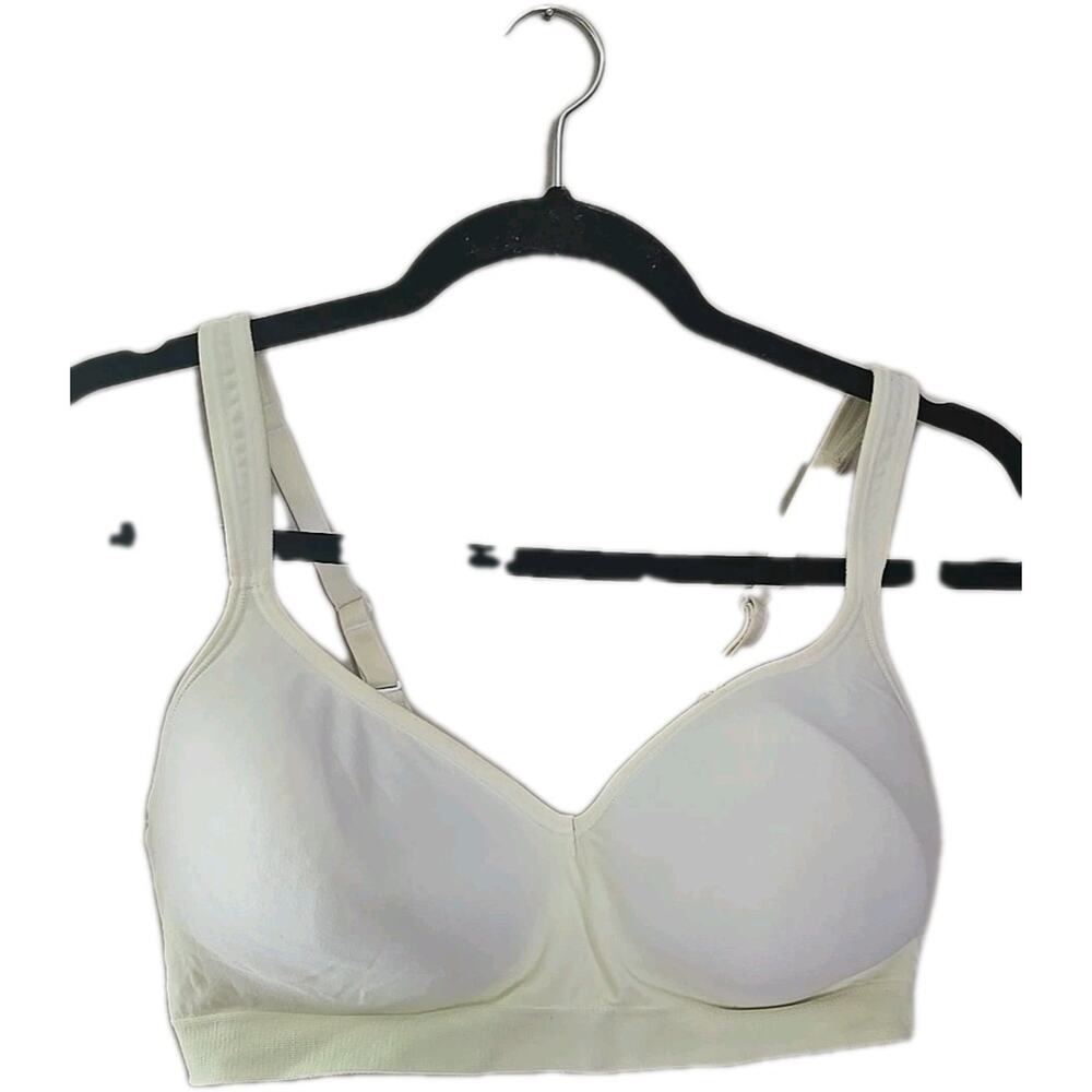 Bali Comfort Revolution Yellow Shaping Smoothing Wire Free T-Shirt‎ Bra Size 38C